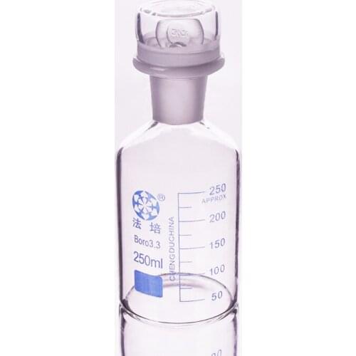 Sewage bottle with double cover,Capacity 250ml,Claybank dissolved oxygen bottle