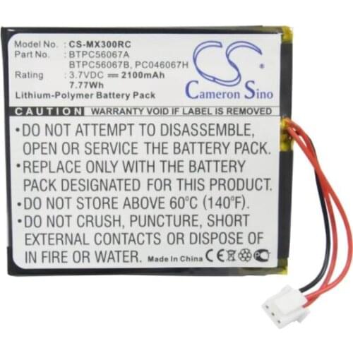 Cameron sino 2100mah battery for CRESTRON C2N-DAP8 CNAMPX-16X60 CNX-PAD8A MT-100 MT-1000c MT-1000C MT-1000C-DS STX-1700C