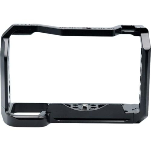 Protective Housing Rig for SONY A7C Camera Cage with Cold Shoe Expand for Microphone Vlog Tripod Fill Light Stabilizer