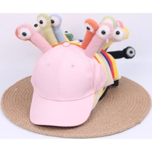 Children Baseball Cap 3D Cute Big Eye Colorful Cartoon Boys Girls Minions Kid‘s Hip Hop Sun Visor Hat Gorras