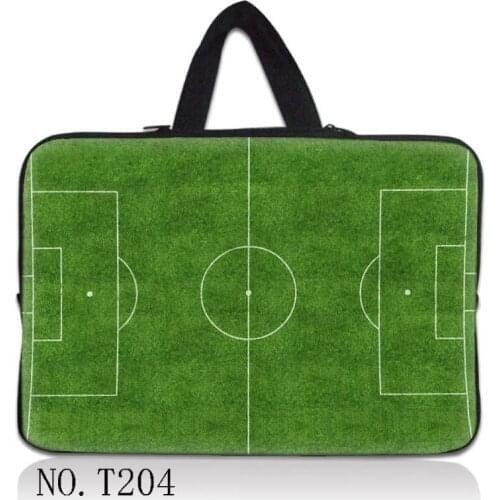 Football field Laptop Bag Sleeve 11 12 13.3 15.6 17 Inch Notebook Bag For Macbook Air Pro 11 13 15 Computer Bag For Women Men