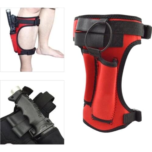 G6DE Multifunctional Diving Leggings Knife Pouch Neoprene Knife Sheath Double-pocket Design Diver Underwater Dedicated