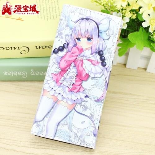 Anime kobayashi san no me i do ra go n kobayashisannomeidoragon Cosplay male and female student wallet child birthday gift