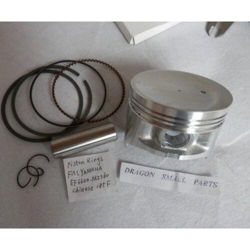 MZ360 PISTON KIT 85MM FOR YAMAHA EF6600 EF5500 5200 4400 5KW GENERATOR CYLINDER ASSEMBLY KOLBEN RING SET PIN CLIPS FREE SHIPPING