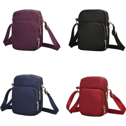 New Hot 2021 Fashion Women Crossbody Bags Zipper Mobile Phone Shoulder Bag Lady Female Multifunction Handbag Wrist Purse