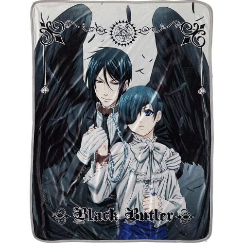 Great Eastern Entertainment Black Butler Throw Blanket, One Size, Multicolor for bedroom livingroom