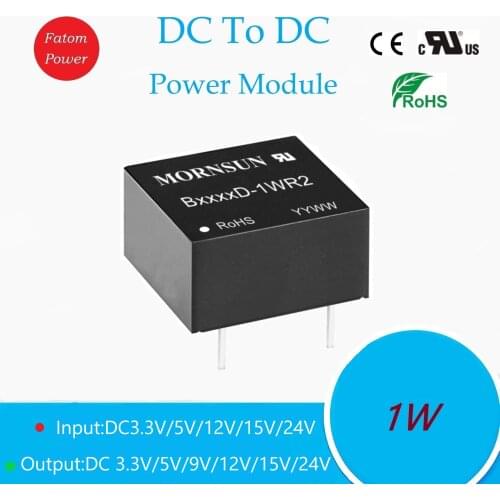 DC3.3V 5V 12V 15V 24V To DC 3.3V 5V 9V 12V 15V 24V 1W Step Up IC Boost Convert Chip Step Down Isolated Power Module DIP