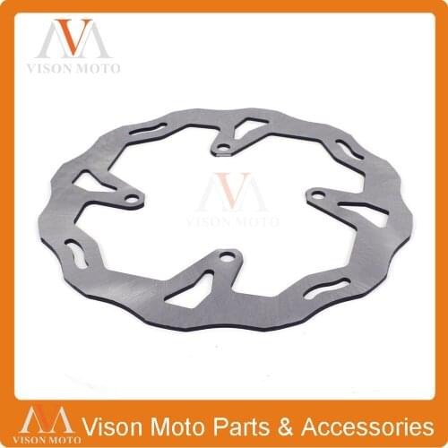 250MM Front Wavy Brake Disc Rotor For Kawasaki KX125 KX250 KX250F KXF250 KX450F KXF450 KLX450R Enduro Motorcycle Dirt Bike