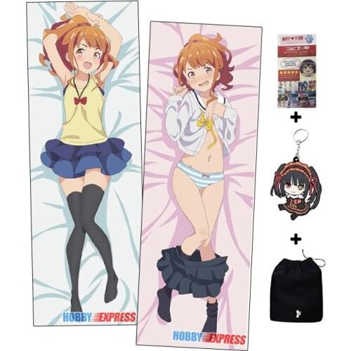 Hobby Express Dakimakura Japanese Hugging Body Pillow Cover Eromanga Sensei Megumi Jinno ADP710026