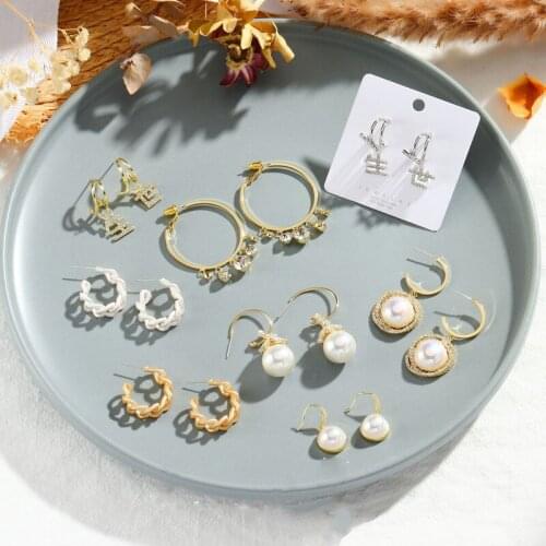 Origin Summer Multiple Transparent Crystal Geometric Earrings for Women Resin Arcylic Flower Butterfly Tassel Dangle Earrings