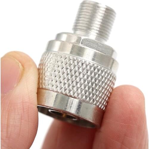 1pcs N-F Type N Male Plug To F Female Jack RF Connector Adapter Mobile Phone Signal Metric Adapter