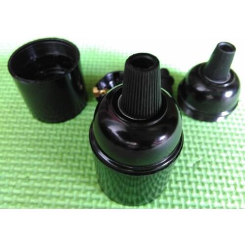 10 Pieces Per Pack E27 Bakelite Lampholder Plastic Light Socket E27 Scerw Lamp Base Holder