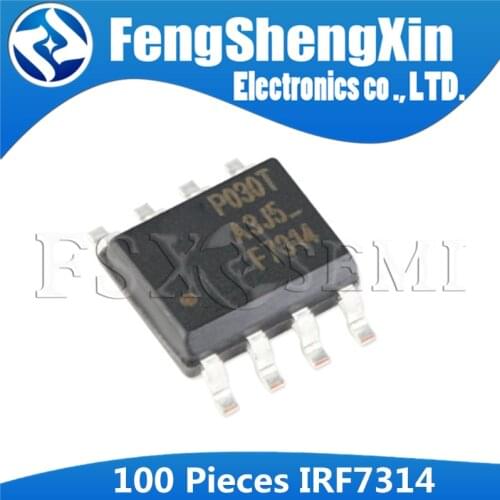 100pcs IRF7314 SOP-8 F7314 SOP8 IRF7314TRPBF Power MOSFET
