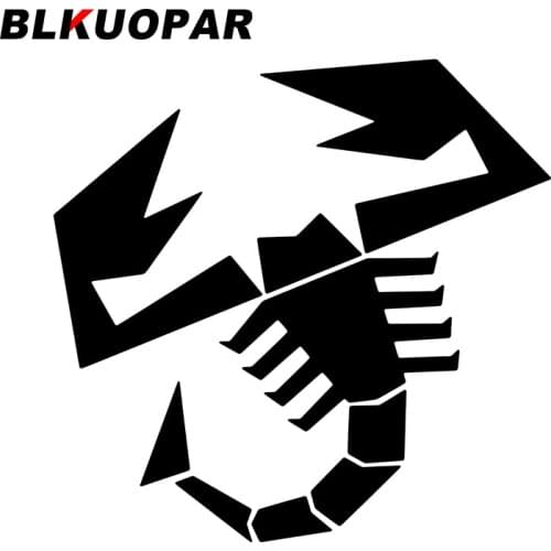 BLKUOPAR for Kit Abarth Pegatinas Scorpion Car Stickers Sunscreen Vinyl Reflective Decals Waterproof Windshield Decor Car Label