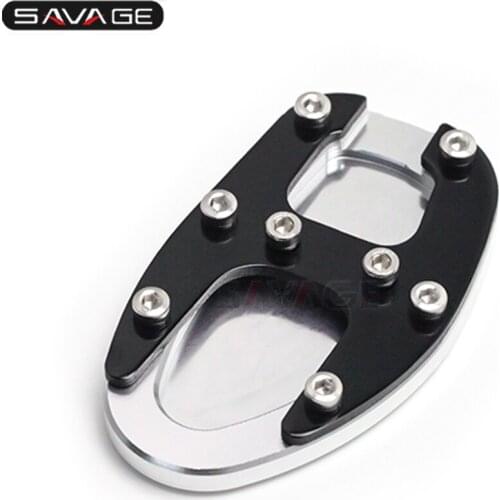 Side Kickstand Protector For YAMAHA FZ 6R FZ6R, XJ6 Diversion XJ6N 2010-2016 Motorcycle Accessories CNC Stand Extension Plate