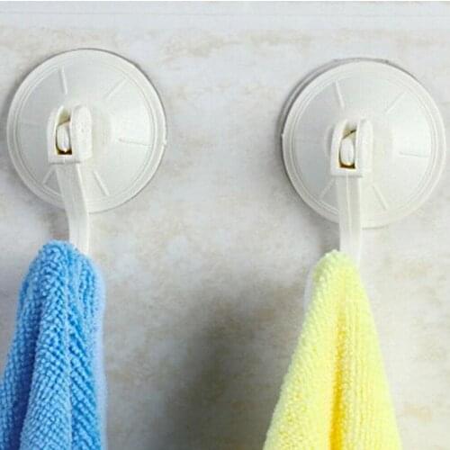 Large suction cup hook vacuum hook strong suction cup kitchen cup suction accessories bathroom vacuum hook home box hook st T6C2