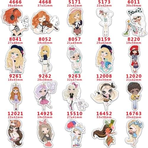 DIY Decoration Crafts Accessories 30Pcs Per Cartoon Character Planar Resin PR16452