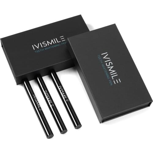 IVISMILE Teeth Whitening Gel Pen Oral Care White Tooth Kit Home Use 4ML Remove Stains Cleaning Whitener Dental Equipment