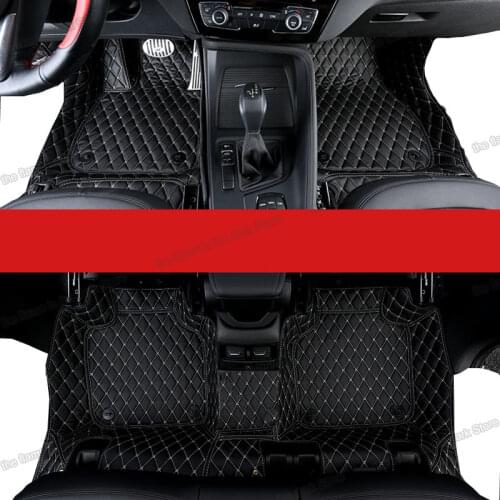 Lsrtw2017 Leather Car Floor Mats for Bmw X1 F48 2016 2017 2018 2019 2020 2021 Interior Accessories Carpet Auto Foot Styling