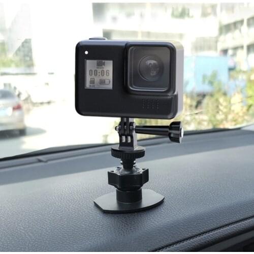 53CC Black Adhesive Stick DVR Car Camera Holder Suitable for 027 017 H198 K6000 Mini Sticky Car Dashboard Bracket
