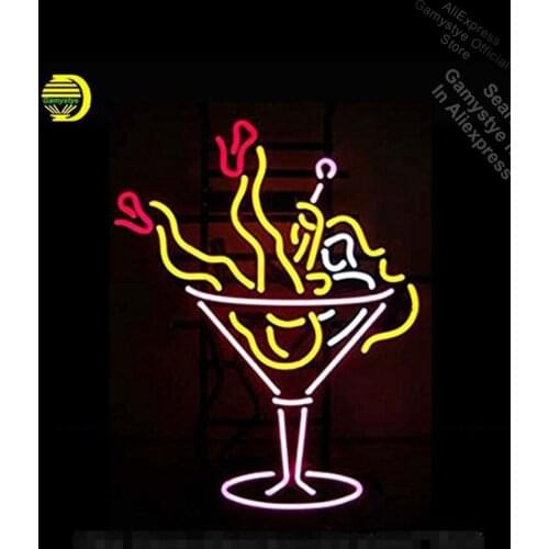 Neon Sign for Cocktail Girl neon bulb Sign Beer pub Neon lights Sign glass coors light neon sign Affiche Neon Neon Lamp Bulb