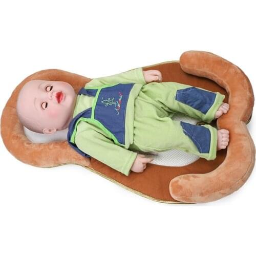 Baby styling pillow baby cushion Newborn headrest car seat anti-biased head