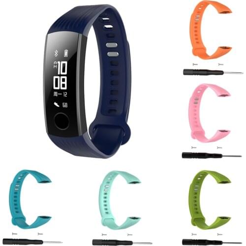 Soft Silicone Band Strap For Honor Band 3 Smart Bracelet Adjustable Wrist Band Replacement Watch Straps For Huawei Honor Band 3