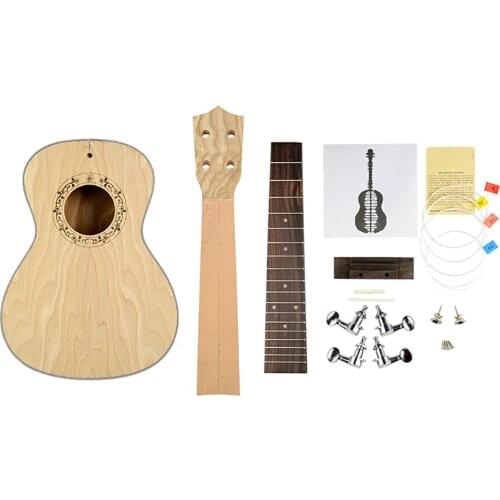 Make Your Own Ukulele 23" DIY Ukulele Kit Musical Instrument Self Assembly