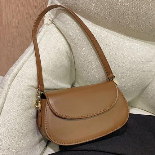 Bags 2021 Autumn New Fashion Retro Ladies Luxury High-quality Messenger Bag Fashion One-shoulder Underarm Bag Small Square Bag