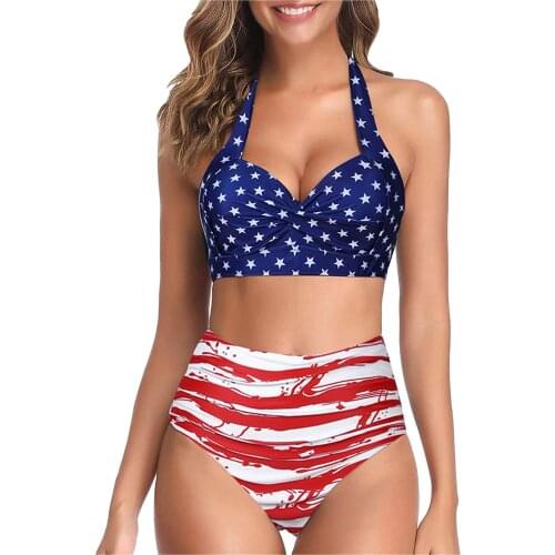 Womens Padded Push-up Bra Bikini Set Swimsuit Bathing Suit Swimwear Beachwear Shoulder Crop Top Summer Beach Vestidos ropa mujer