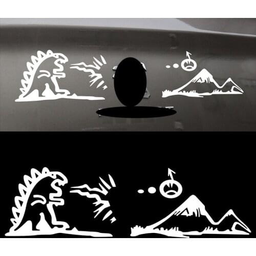 3 pieces/lot Personality funny Lion fight monster car stickers car styling for Peugeot 307 206 308 207 407 406 3008 408 301 2008