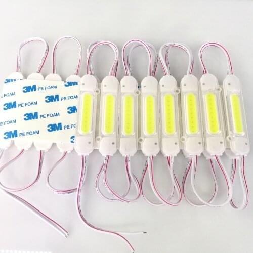 500pcs/lot 2W IP65 Waterproof DC12V COB Module Advertising Lamp Led Background