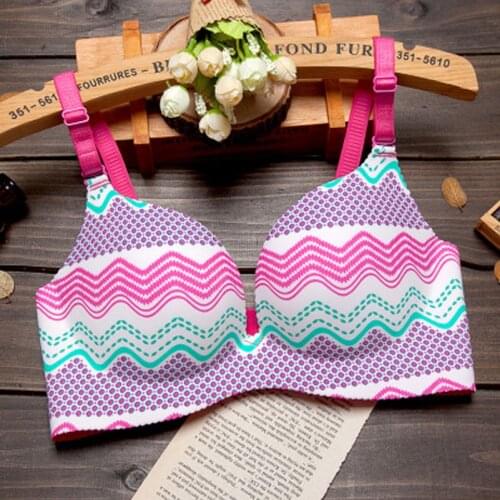 Double cup Sexy Bra for Women Push Up Lingerie Seamless Bra Wire Free gather breast t shirt sleep Brassiere big size lady bra