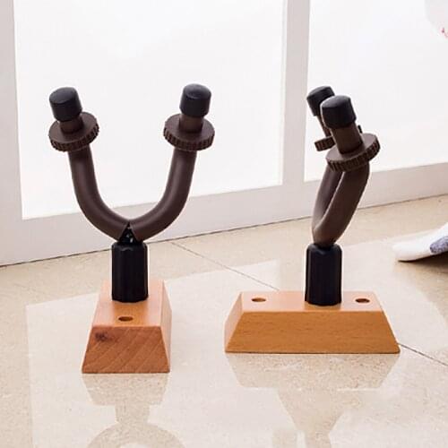 Guitar hook bakelite guitar ukulele wooden seat hanger guitar wooden base wall hook guitar accessories