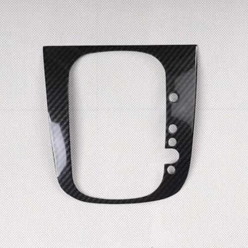 For VW Volkswagen GTI 2010 2011 2012 LHD and RHD Car Gear Shift Panel Frame Trim Sticker Interior ABS Car Styling Accessories