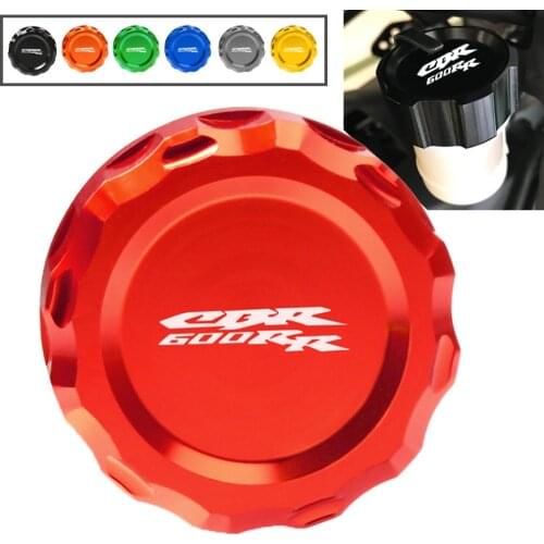 For Honda CBR600RR CBR 600 RR 2007-2014 2008 Motocycle Accessories Brake Fluid Reservoir Cover Caps CNC Cylinder Reservoir Cover