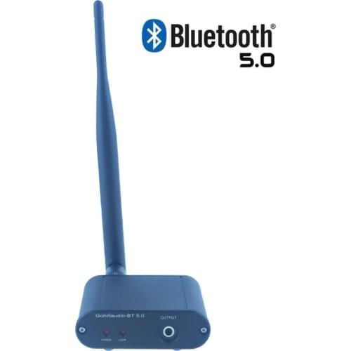 Mshow Bluetooth 5.0 CSR8675 Music Receiver DAC APTX-HD HiFi Adapter for Home Stereo,Headphone Amplifier/Preamp/Digital to Analog