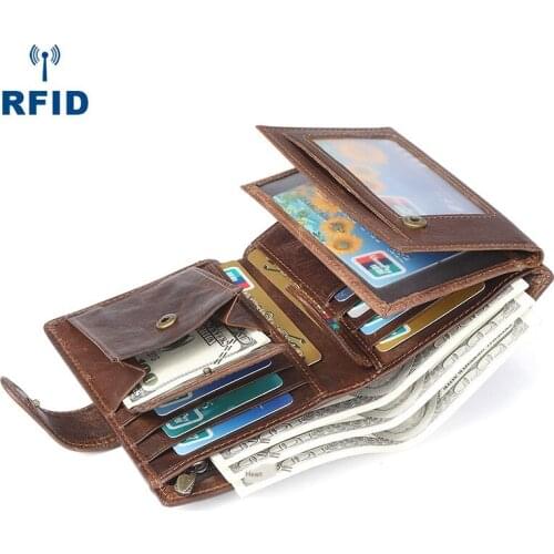 Mens wallet short leather folding multi-functional driving license card bag cowhide 2020 new mens wallet wallet wallet large c