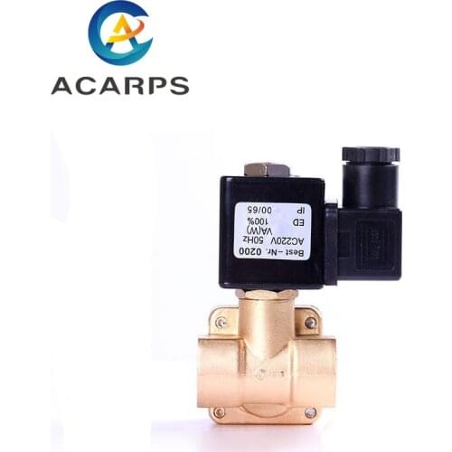3/8" High Pressure 1.6Mpa 0927 Normally Closed Brass Solenoid Valve Pilot Solenoid Valve