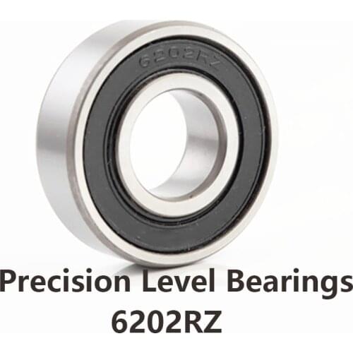 1pcs/lot 6202RZ Precision Level Deep Groove Ball Bearing 6202-RZ 6202RZ 15*35*11mm 15*35*11