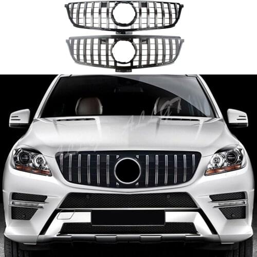 For Mercedes-Benz W166 ML350/450/500 ML Class Front Center Grille Grill 2012 2013 2014 2015