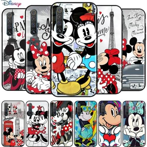 Disney Cartoon Cute Minnie Mickey Mouse For OPPO Reno 5 K 4 Lite 3 Pro Plus SE A 10X Zoom 2 Z F ACE 5G TPU Silicone Phone Case