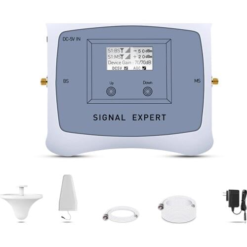 ATNJ Brand New dual band 3G 4G mobile booster 850/1700mhz cell phone signal amplifier