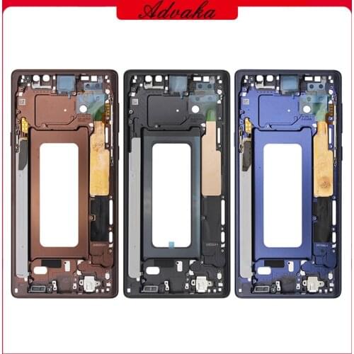 Middle Frame Bezel Housing Cover Replacement For Samsung galaxy Note 9 Note9 N960 Mid Plate Chassis Cover For Samsung Note 9