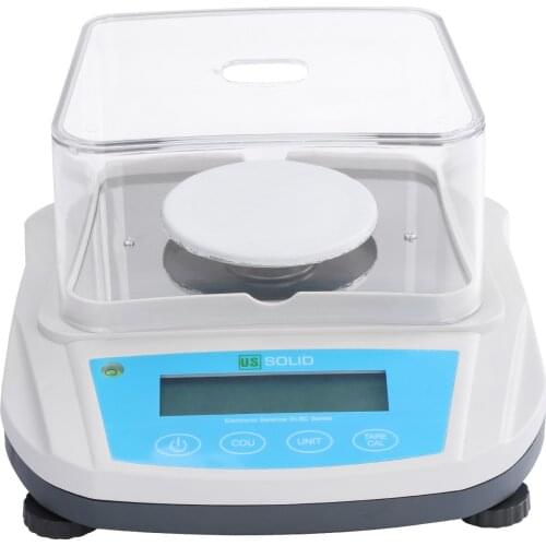 U.S. Solid U.S. Solid 100 x 0.001 g 1mg Lab Analytical Balance Digital Precision Electronic Weight Scale CE Certificate