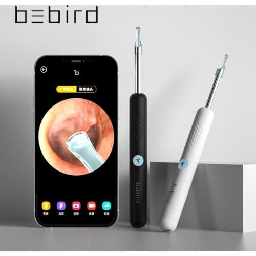 Bebird R1 Smart Visual Ear Sticks Endoscope 300W High Precision Ear Picker Mini Camera Otoscope Borescope Ear Cleaning Tool Set