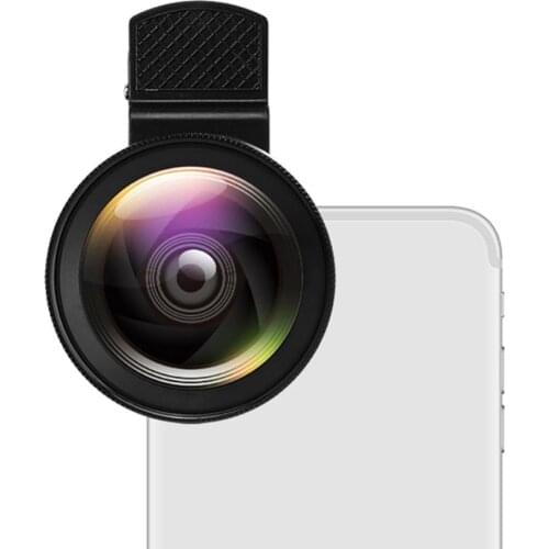 Universal Mobile Phone 0.45X Wide Angle 12.5X Macro HD Lens for iPhone Android Universal Clip On Mobile Phone Lens