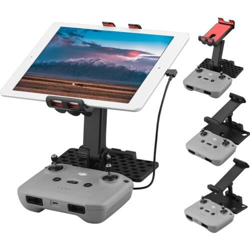 Extendable Phone Tablet Stand Holder for DJI Mavic Air 2/Mini 2 Remote Control Accessory Adjustable Bracket Mount for mavic air2