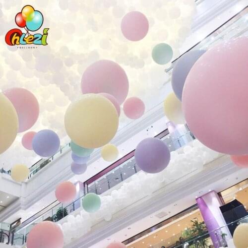 1pcs Round balloon helium balloon 36 inch Macaron Balloon Candy Latex Ballons wedding Anniversary Birthday Party decorations