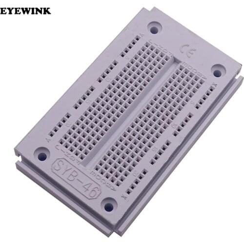10PCS Solderless PCB Bread Board 23x12 SYB-46 Test Develop DIY Breadboard 270 Points